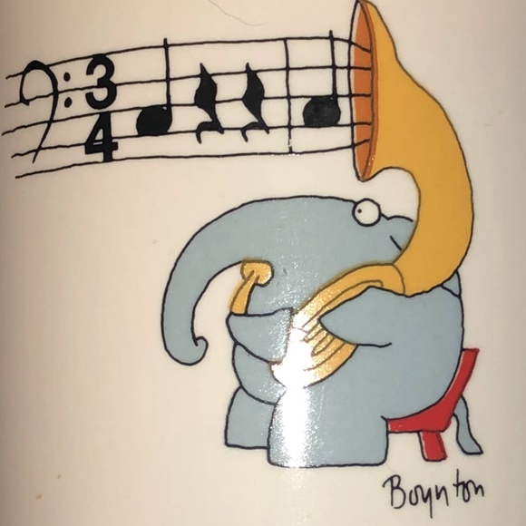 Recycled Paper Products Elephant & Tuba Mug - Picture 3 of 6